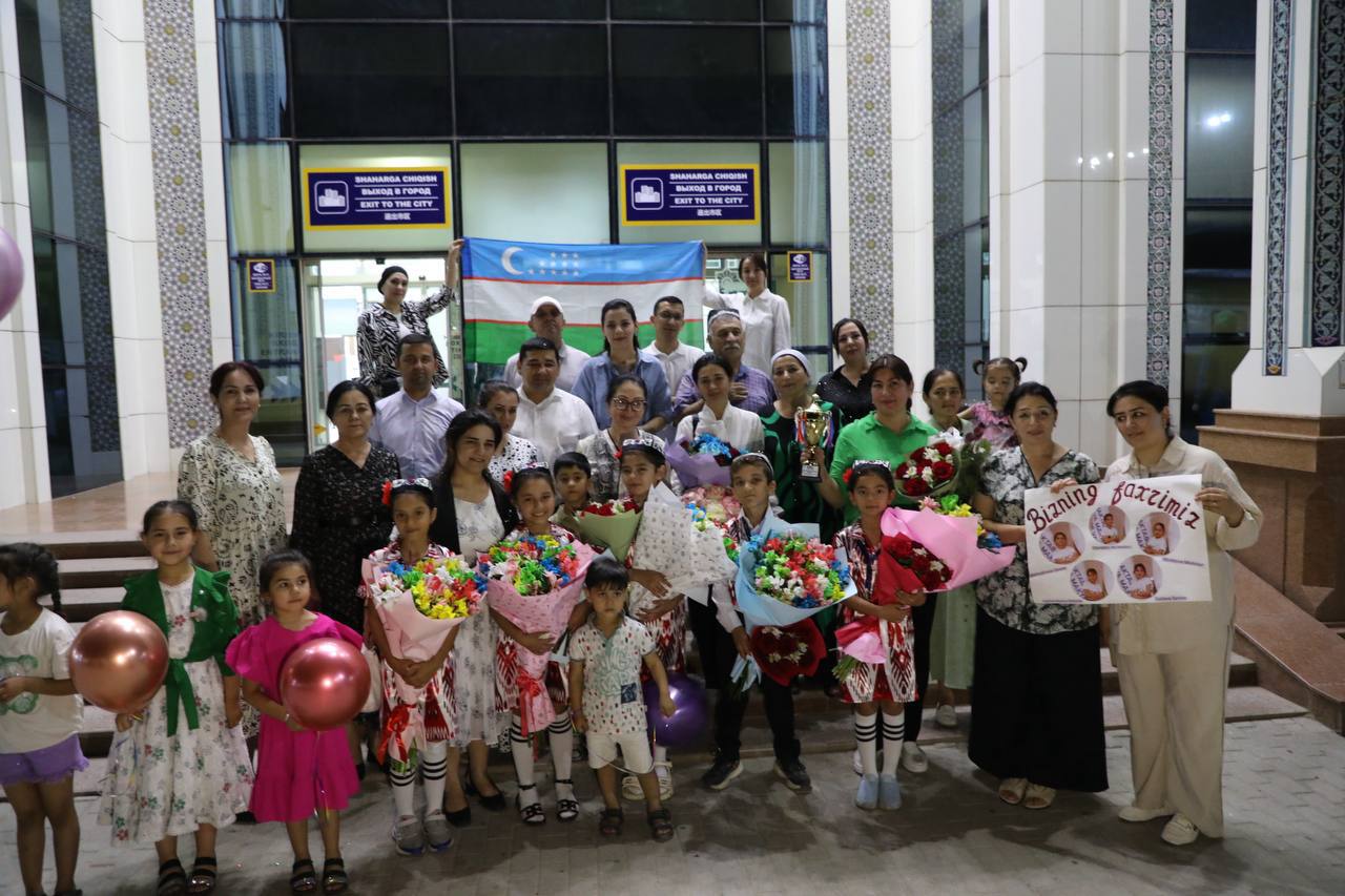 JAJJI OLIMPIADACHILARIMIZ TANTANALI KUTIB OLINDI