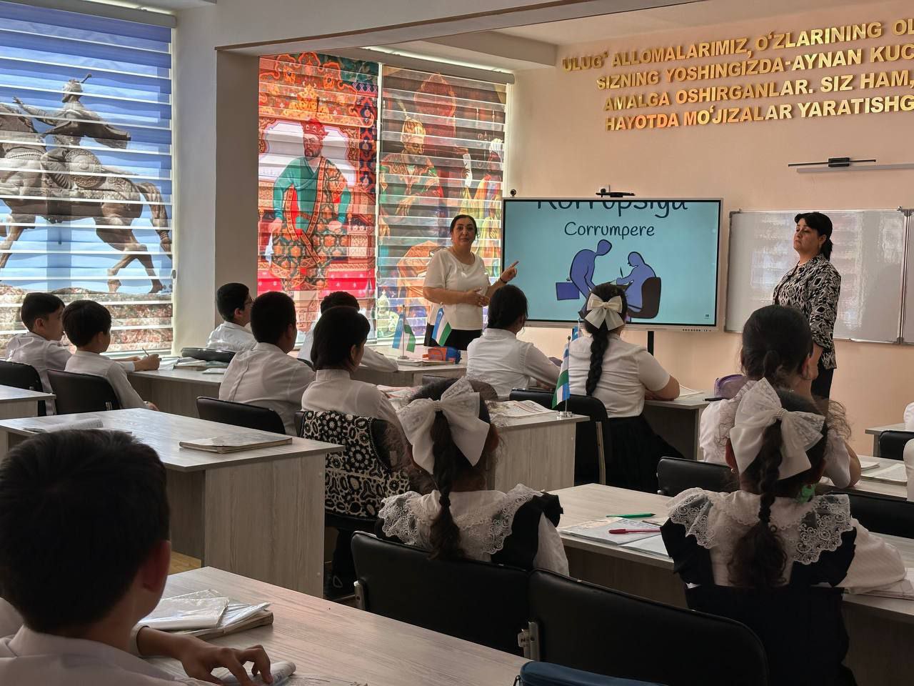 Korrupsiya oyligiga start berildi